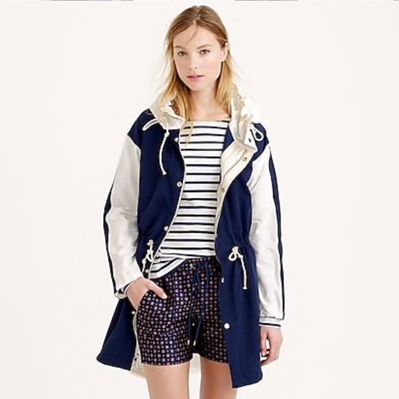 NWOT J. Crew Fishtail Anorak Jacket - Picture 2 of 8